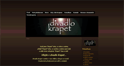 Desktop Screenshot of krapet.cz